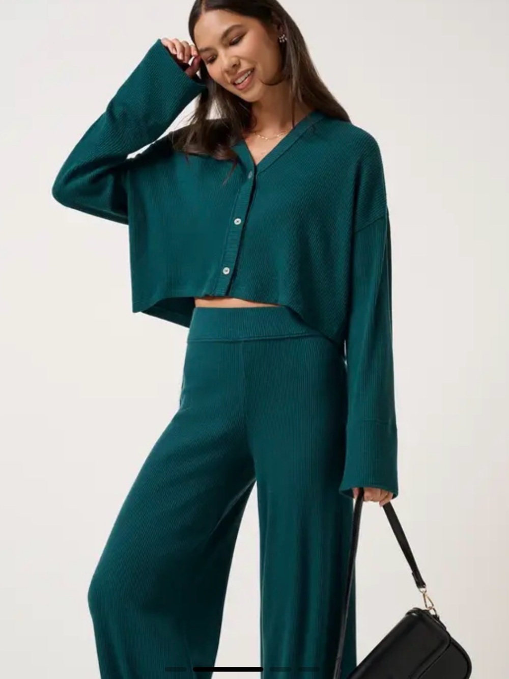 Travis Mathew Evening Retreat Long Sleeve Cardigan Green Medium NWT